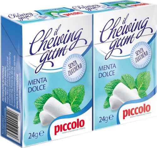 PICCOLO - Chewing Gum with Menthol 2X