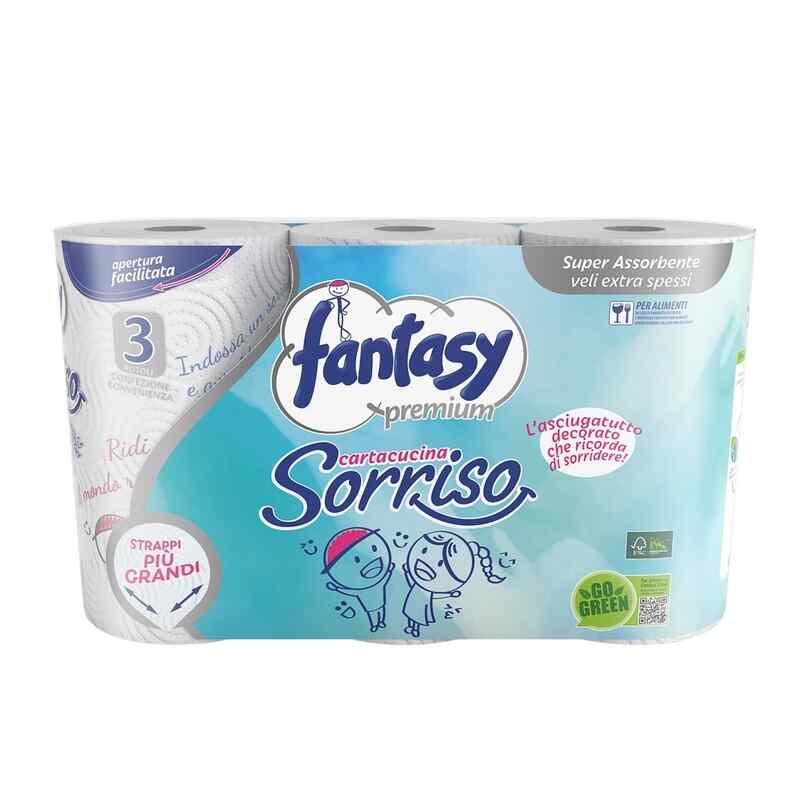 Fantasy - Kitchen Paper 3 pcs 3 Ply