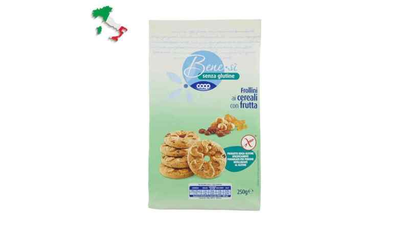 COOP - Gluten-Free Biscuit with Dried Fruit 250g