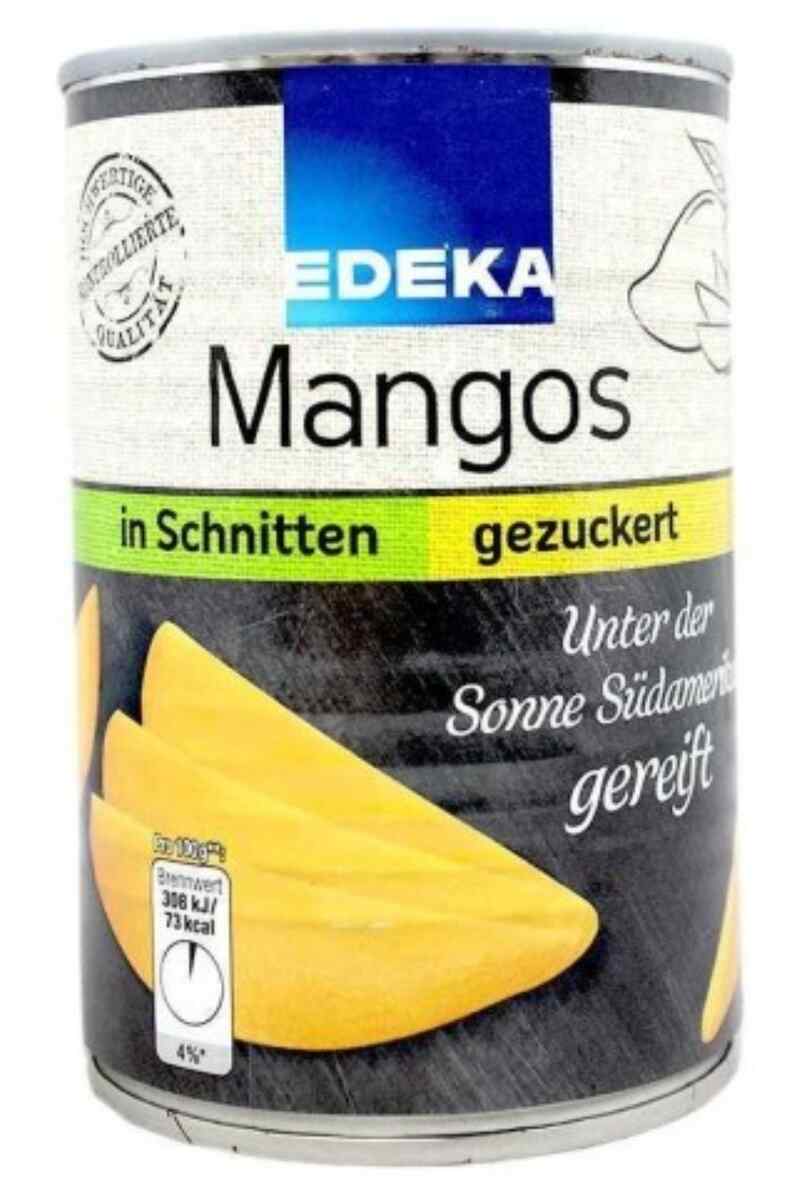 EDEKA - Canned Mango Slices
