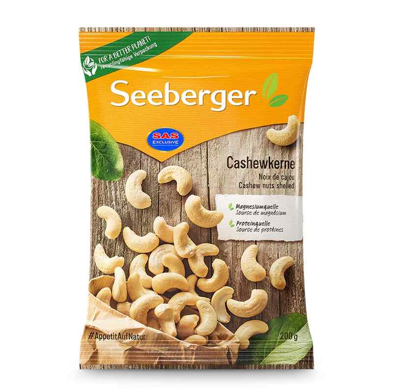 Seeberger - Cashew Selected 200g*12