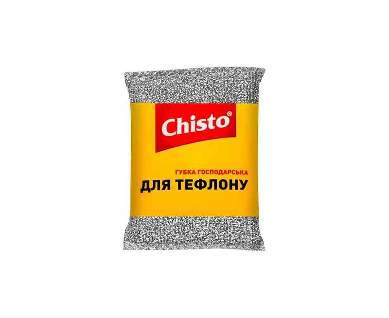 ჩისტო, სახეხი ღრუბელი, ტეფლონის, 1ც