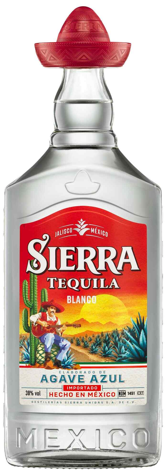 Sierra Blanco 0,7 L 38 % - ტეკილა სიერა ბლანკო