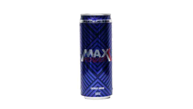 "Maxx Power"- ენერგეტიკული სასმელი 0,33ლ