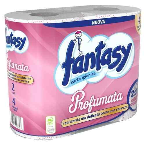 Fantasy - Toilet Paper Scented 4 pcs 2 Ply - Delicate