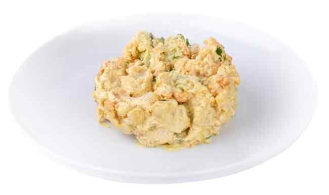 Cauliflower with mayonnaise