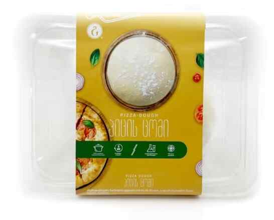 Pizza dough 250g. (Tray sealer)