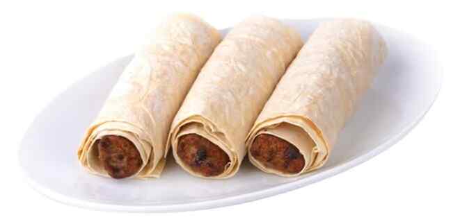 Kebab with lavash
