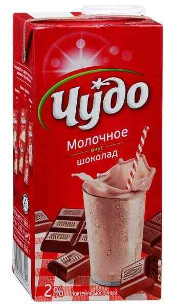 Milk cocktail "Chudo" chocolate 2% 960g