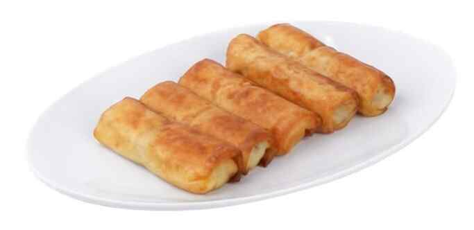 Fried signature pancake "sultanchik" with meat