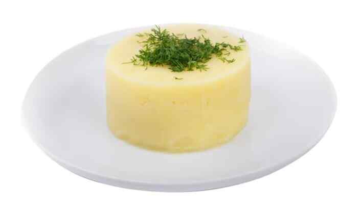 Mashed potatoes in oil (new)