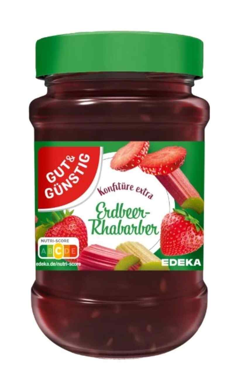 G+G - Rhubarb and Strawberry Jam