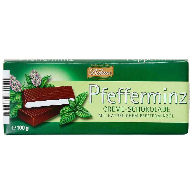 BOEHME - Chocolate Bar with Mint Filling