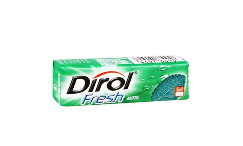 Chewing gum "Dirol" Mint 13.6 g