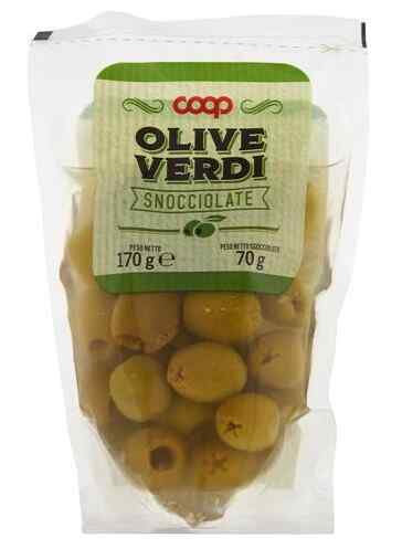 COOP - Green Olives Pitted 170 g