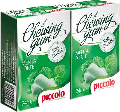 PICCOLO - Chewing Gum with Menthol 2X