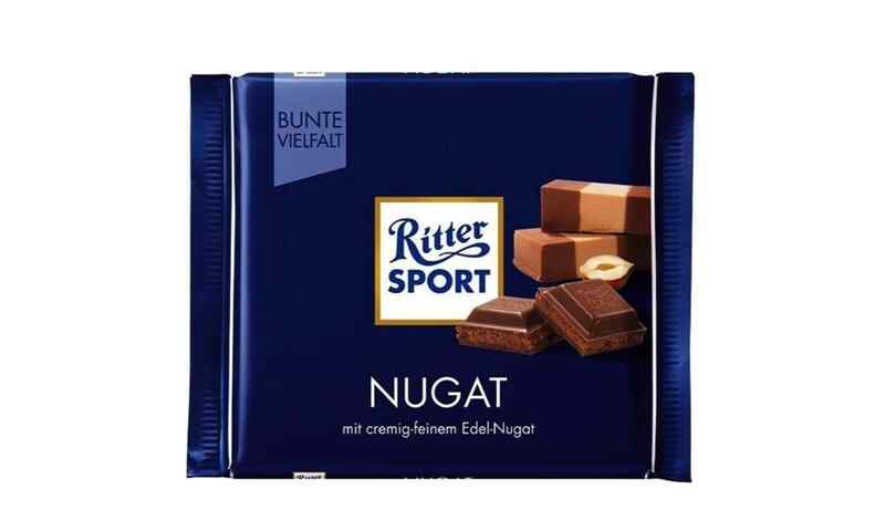 "Ritter sport"- შოკოლადი ნუგათი