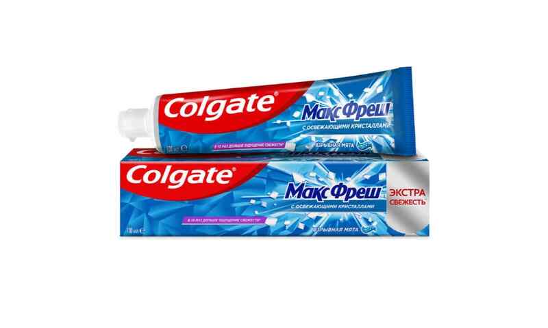 COLGATE - კბილის პასტა ლურჯი 100მლ maxfresh cool