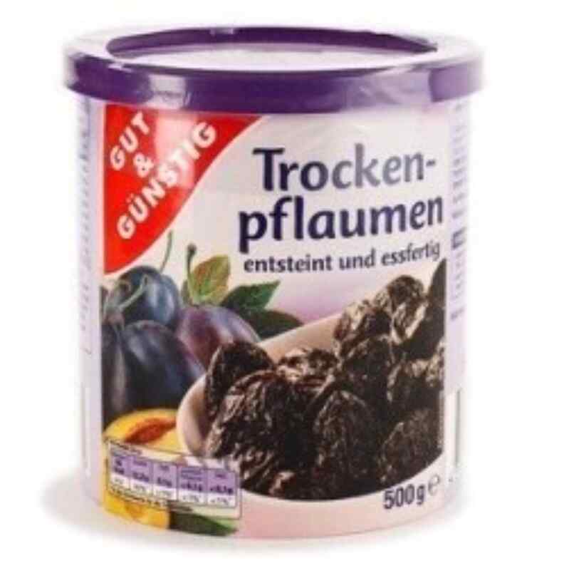 G&G - Pitted Dried Plums 500g