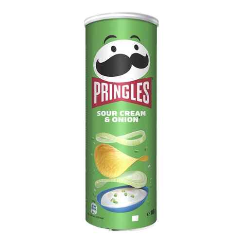 "PRINGLES"- ჩიფსი არაჟნით და ხახვით 165გ