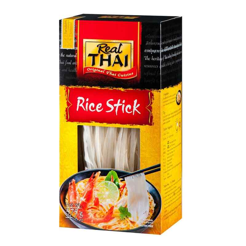 "RealTHAI"- ბრინჯის ჩხირები 5მმ 375გრ x15