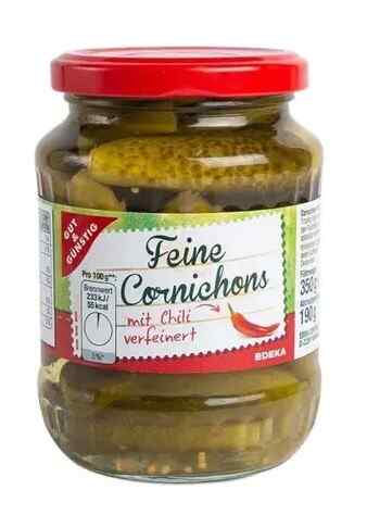 G+G - Pickled Gherkins with Chili