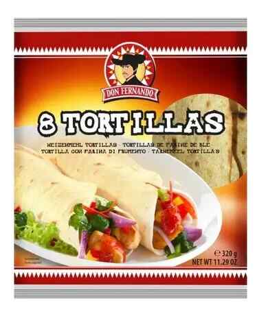 TORTILLAS მრგავლი ლავაში