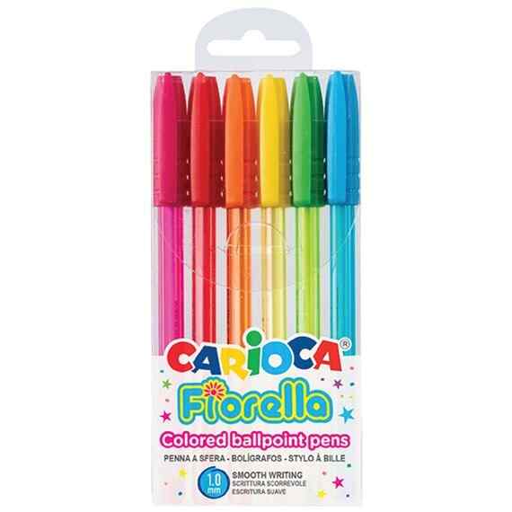 CARIOCA Fiorella, საწერი კალამი, 6 ც.