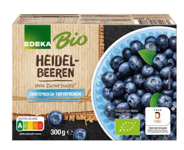 EDEKA - Frozen Organic Blueberries