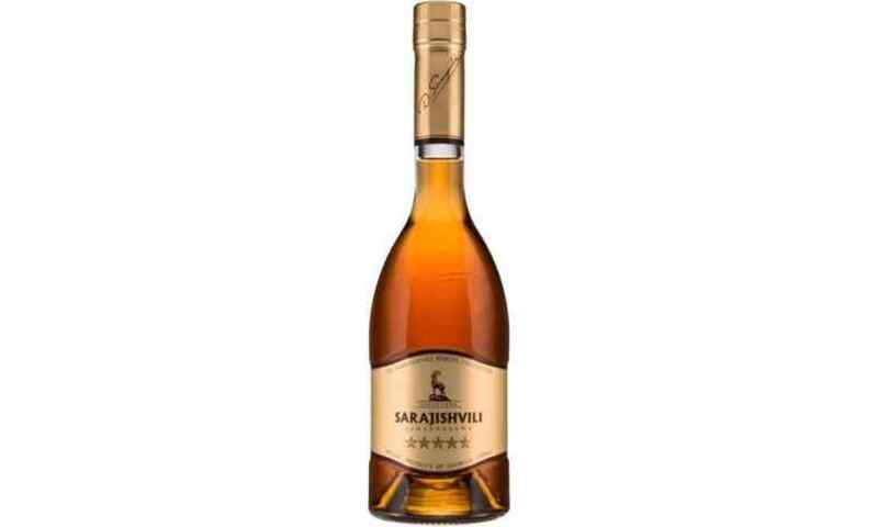 Brandy "Sarajishvili" 5* 0.5l